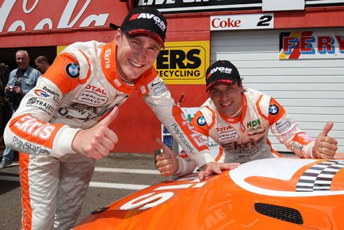Ricardo van der Ende en Nick Catsburg